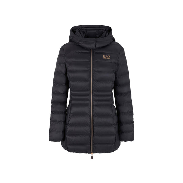EA7 EMPORIO Piumino lungo Piumino Donna Core Lady Nero oro A24 - EA7 EMPORIO6DTK01TN88Z - 0210 - XS - Francavilla Moda